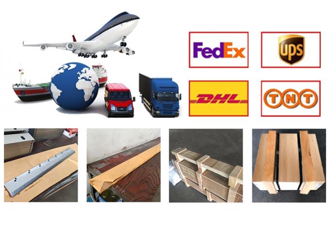 Papierowa gilotyna Noż z ostrzem prostym z polarem do maszyny do cięcia papieru 4