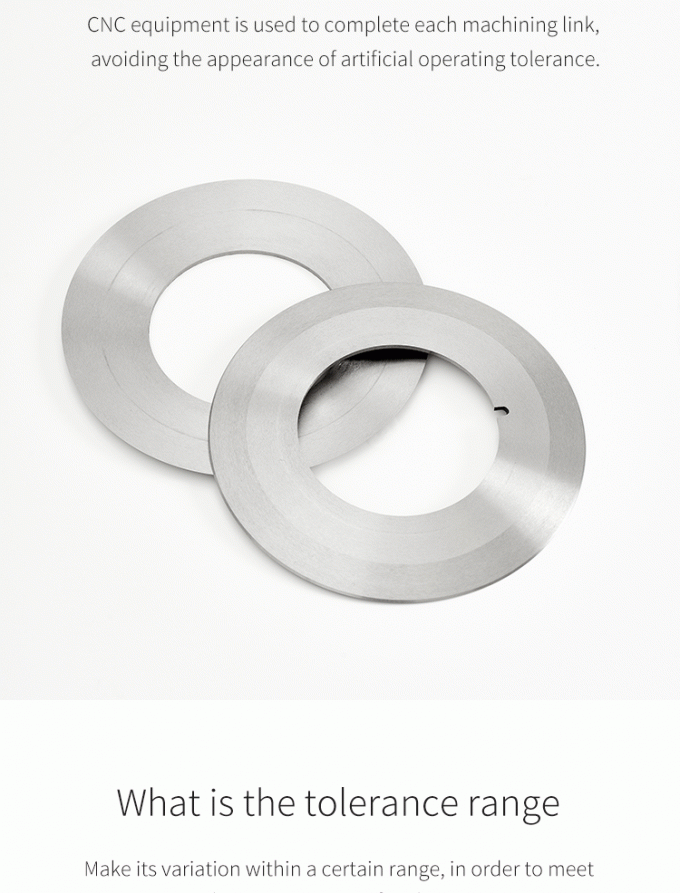 Wysokiej precyzji cięcia 130mm przemysłowej papieru taśmy rolkowej Maszyna do cięcia Noże Noż do cięcia Noż do cięcia 4